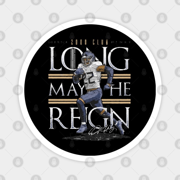 Derrick Henry Tennessee Long May He Reign Magnet by Buya_Hamkac